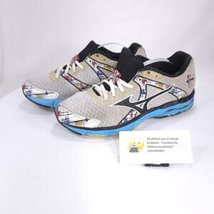 Mizuno Wave Inspire 10 Athletic Running Shoe Womens Size 8 J1GD144409 Gray Multi